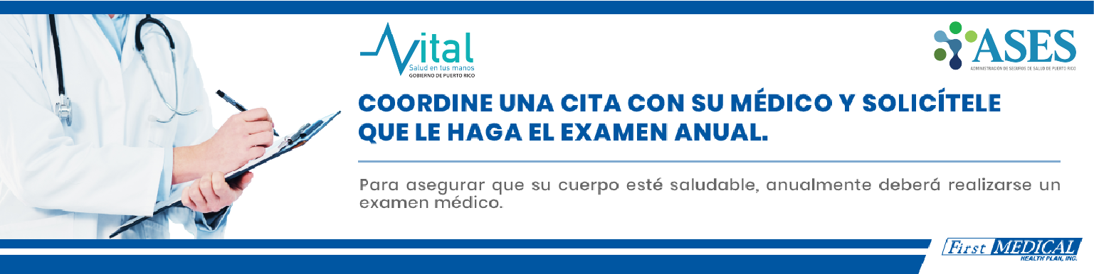 Coordine una cita con su medico