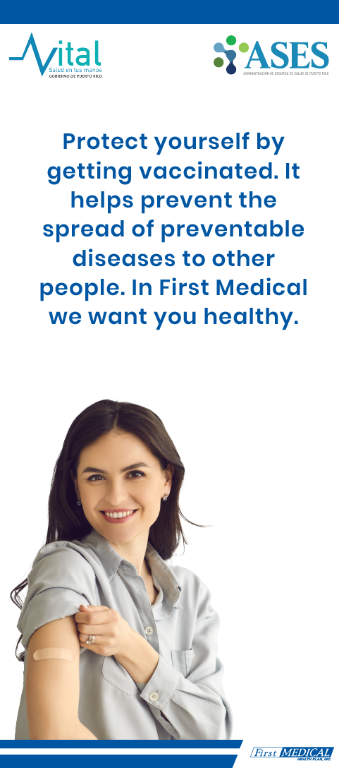 Talk doctor getting Vaccinated